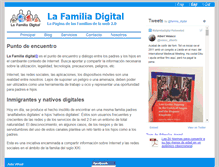 Tablet Screenshot of lafamiliadigital.es
